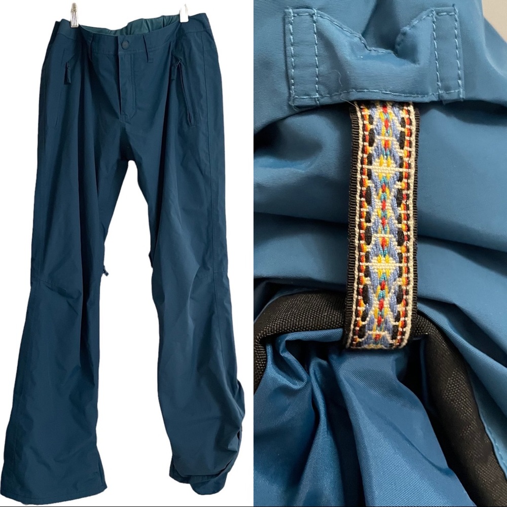 BURTON Women’s Shaded Spruce Teal Thermolite Living Lining Snow Ski Pants
